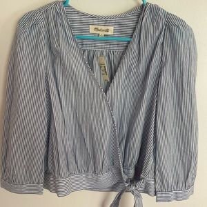 Madewell cross over top new with tags size small